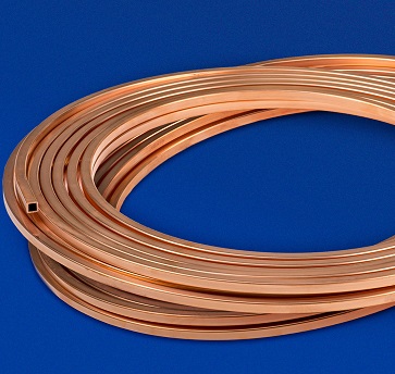 copper rectangular tubing sizes